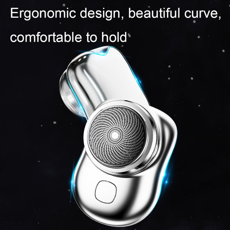 Electric Mini Shaver USB Rechargeable Waterproof Portable Razor(Black) - free shipping - PMC TechLife - Order now!