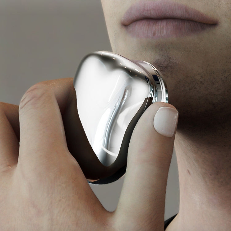 Electric Mini Shaver USB Rechargeable Waterproof Portable Razor(Silver) - free shipping - PMC TechLife - Order now!