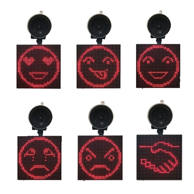 P4-32x32 RGB Full Color Emoji Picture LED Car Display Wireless Transmission Wifi Custom - Car Monitor by PMC TechLife | Online Shopping South Africa | PMC TechLife