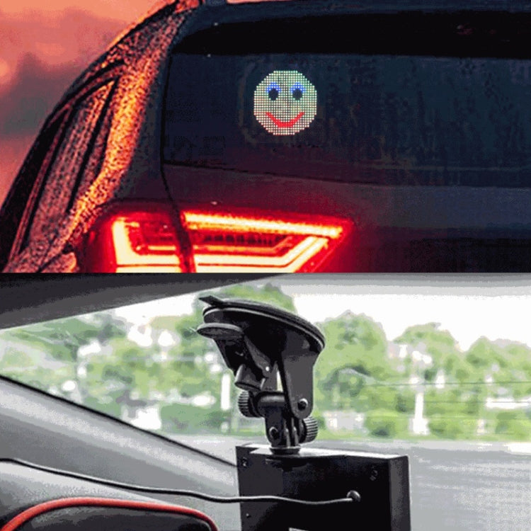 P4-32x32 RGB Full Color Emoji Picture LED Car Display Wireless Transmission Wifi Custom - Car Monitor by PMC TechLife | Online Shopping South Africa | PMC TechLife