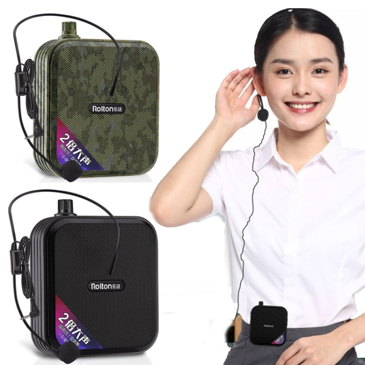 Rolton K600 7.4V Bluetooth Audio Speaker Megaphone Voice Amplifier Without Transmitter(Green) - free shipping - PMC TechLife - Order now!