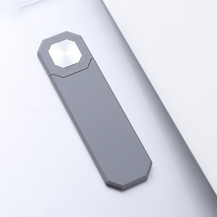 Laptop Telescopic Magnetic Phone Holder Expansion Phone Stand Car Screen Side Phone Mount(Light Gray) - Hand-Sticking Bracket by PMC TechLife | Online Shopping South Africa | PMC TechLife