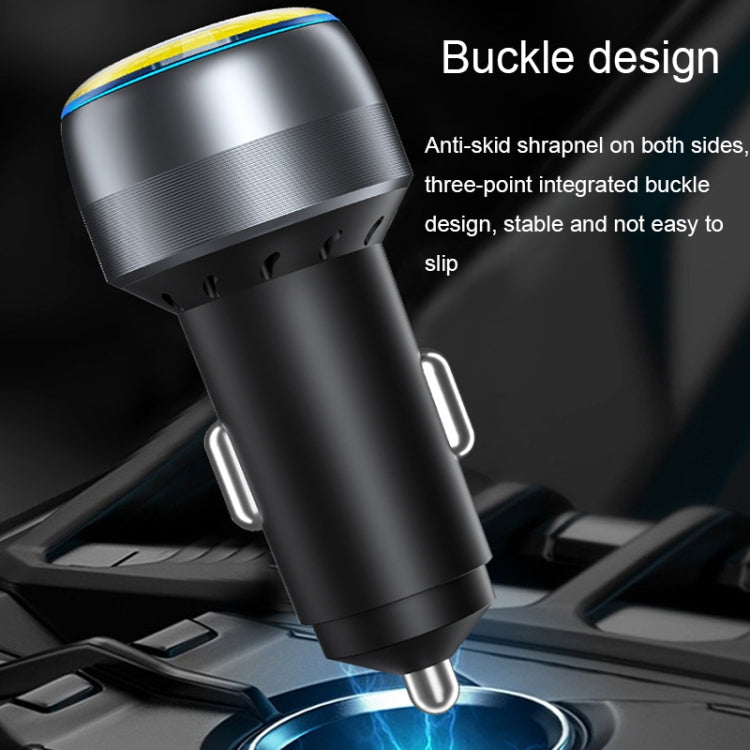 IBD355-1UC 18W+45W Smart Car Charger Dual-port Metal Phone Fast Charger(QC3.0+PD 3.0) - Car Charger by PMC TechLife | Online Shopping South Africa | PMC TechLife