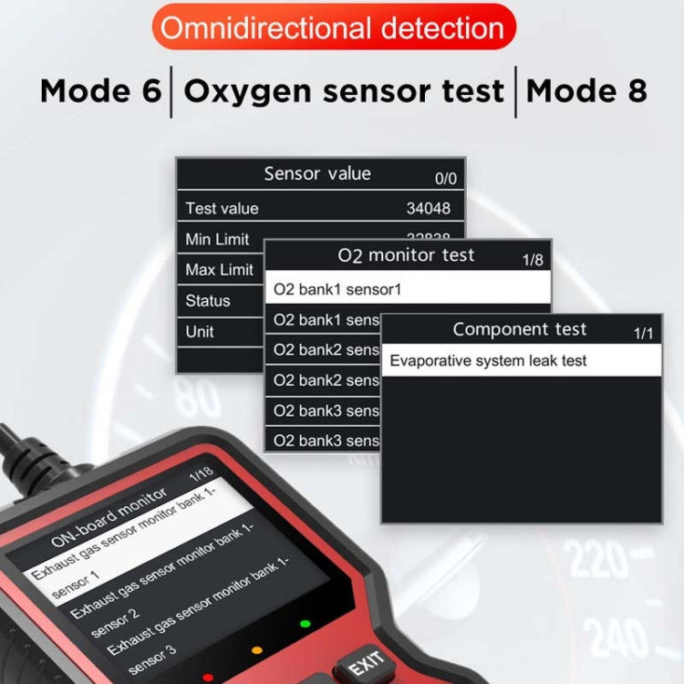 V519 OBD2 Colorful Screen Car Fault Detector - Code Readers & Scan Tools by PMC TechLife | Online Shopping South Africa | PMC TechLife