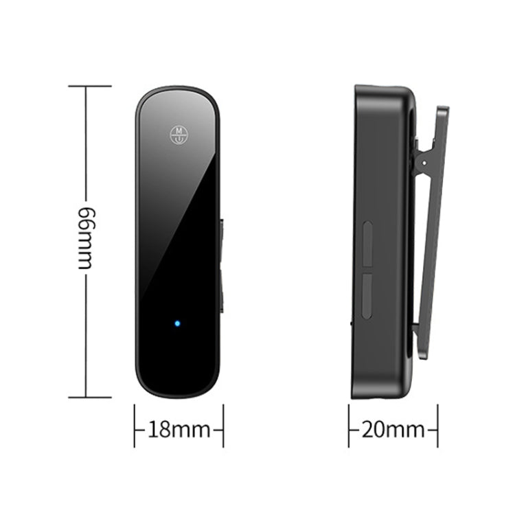 Y2 HiFi Bluetooth 5.3 Audio Receiver Lavalier 3.5mm Audio Call Converter Support TF Card Playback - Audio Receiver Transmitter by PMC TechLife | Online Shopping South Africa | PMC TechLife | Buy Now Pay Later Mobicred