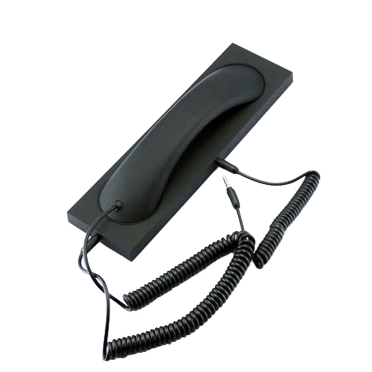 3.5mm Universal Office Mobile Phone Retro External Headset Mobile Phone Handset(White) - Normal Style Earphone by PMC TechLife | Online Shopping South Africa | PMC TechLife
