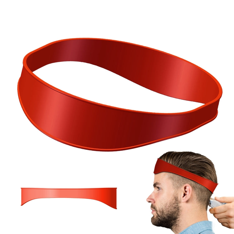 Salon Neck Hair Line Guide Barber Trim Ruler Hair DIY Tool Hair Trimming Template Tools(Red) - free shipping - PMC TechLife - Order now!