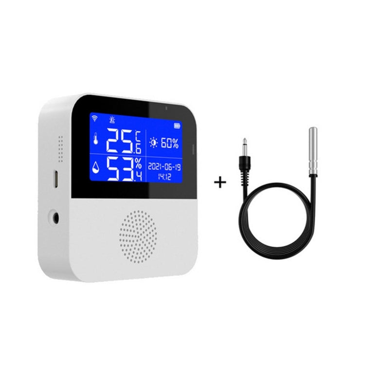 Tuya WIFI Temperature And Humidity Sensor With 2.9inch LCD Display,Spec: With Sensing Line - Home Automation Modules by PMC TechLife | Online Shopping South Africa | PMC TechLife