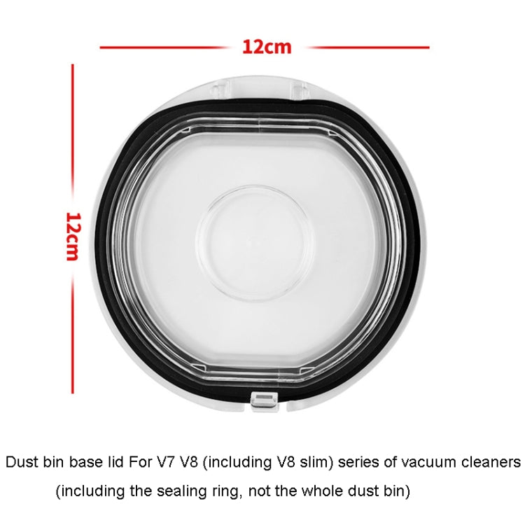 For Dyson V7 V8 Dust Bin Base Lid Vacuum Cleaner Replacement Accessories - free shipping - PMC TechLife - Order now!