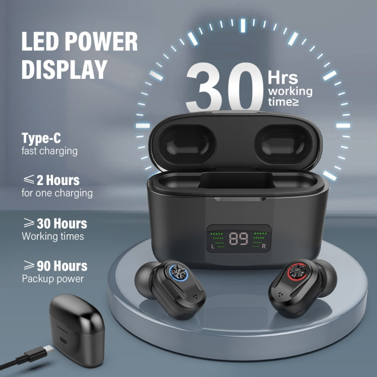 Z-127D In-ear Sound Amplifier Digital Display Hearing Aid Earphone(black) - Hearing Aids by PMC TechLife | Online Shopping South Africa | PMC TechLife | Buy Now Pay Later Mobicred