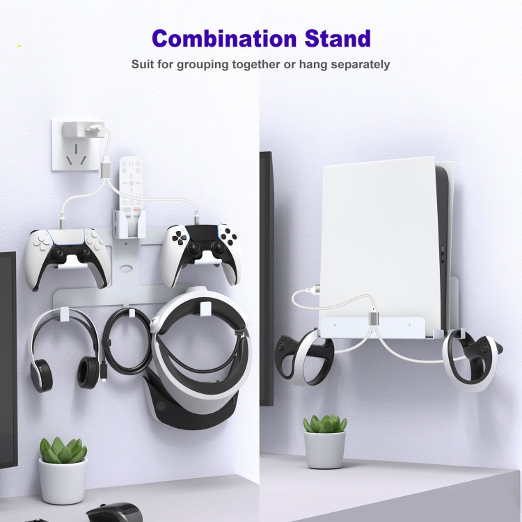 For PS5 / PS VR2 Series JYS JYS-P5163 Helmet Headset Host Handle Storage Rack - free shipping - PMC TechLife - Order now!