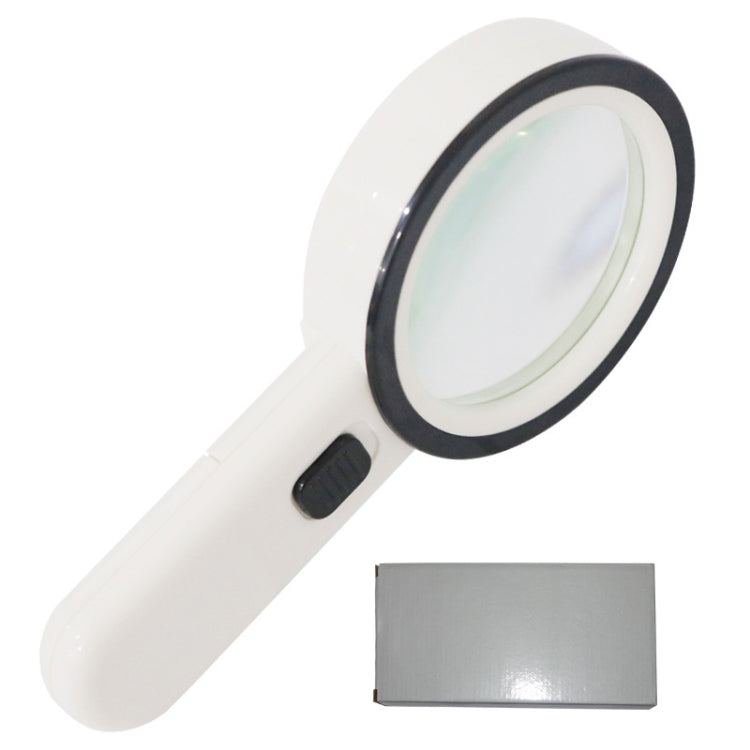 JHS407 30X Handheld HD Magnifier With LED Light(Paper Package) - free shipping - PMC TechLife - Order now!