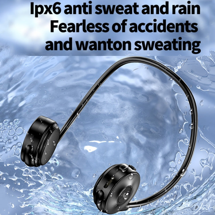 M1S Bone Conduction Stereo Vibrator Speaker Bluetooth Earphones(Red) - Bluetooth Earphone by PMC TechLife | Online Shopping South Africa | PMC TechLife