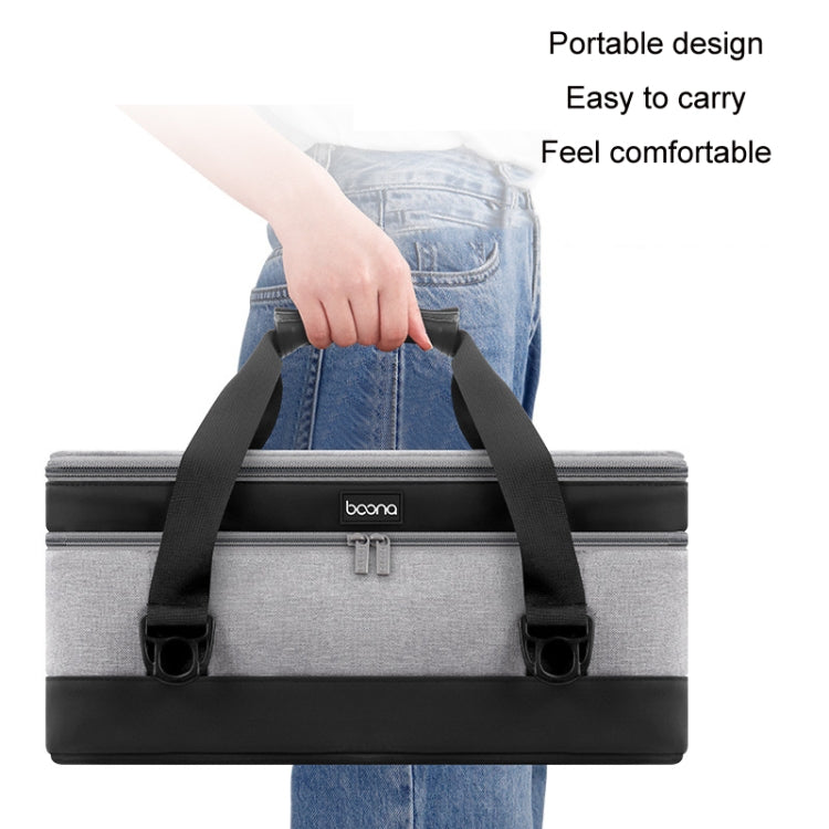 Baona BN-DS009 For Dyson Mite Removal Instrument Multifunctional Vacuum Cleaner Storage Bag, Fabric: Leather - free shipping - PMC TechLife - Order now!