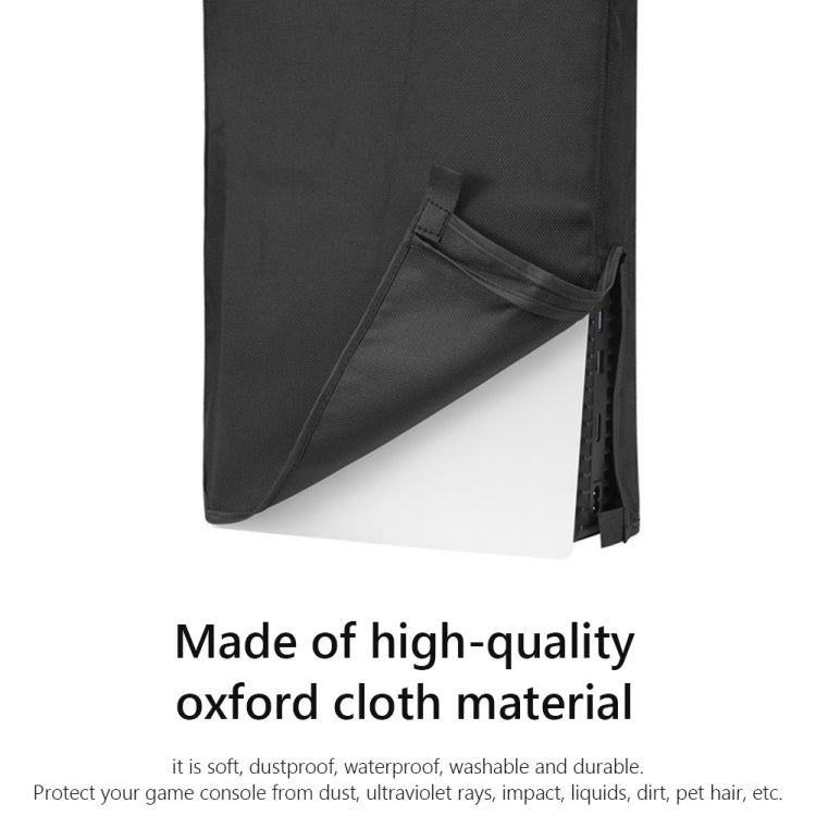 PS5-1 for Snoy PS5 Game Console Waterproof and Dustproof Protective Cover(Horizontal Gray) - Bags by PMC TechLife | Online Shopping South Africa | PMC TechLife