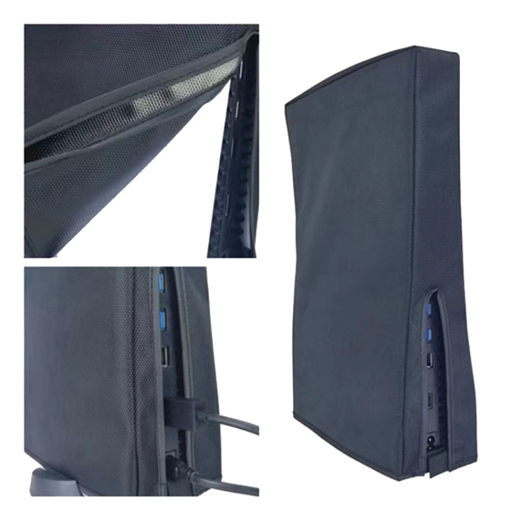 PS5-1 for Snoy PS5 Game Console Waterproof and Dustproof Protective Cover(Horizontal Black) - Bags by PMC TechLife | Online Shopping South Africa | PMC TechLife | Buy Now Pay Later Mobicred