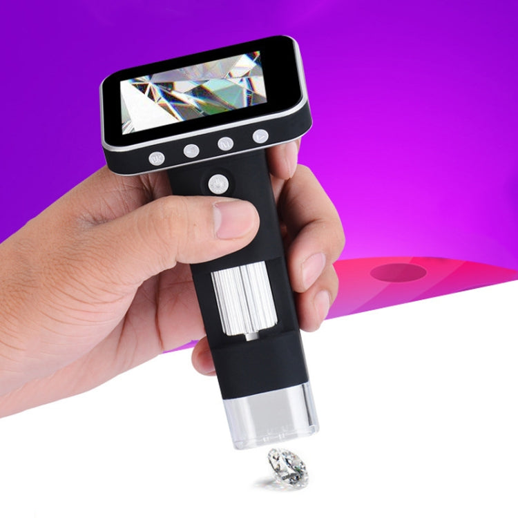 DM1 3.5-inch Screen Smart Wireless 500X HD Digital Microscope Handheld Portable Children Microscope without Stand - free shipping - PMC TechLife - Order now!