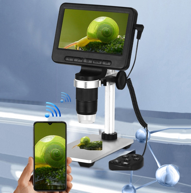 500X/1000X 5-Inch Screen WIFI HD 2 Million Pixel Maintenance Electron Microscope, Specification: MS2 with Z06 - free shipping - PMC TechLife - Order now!