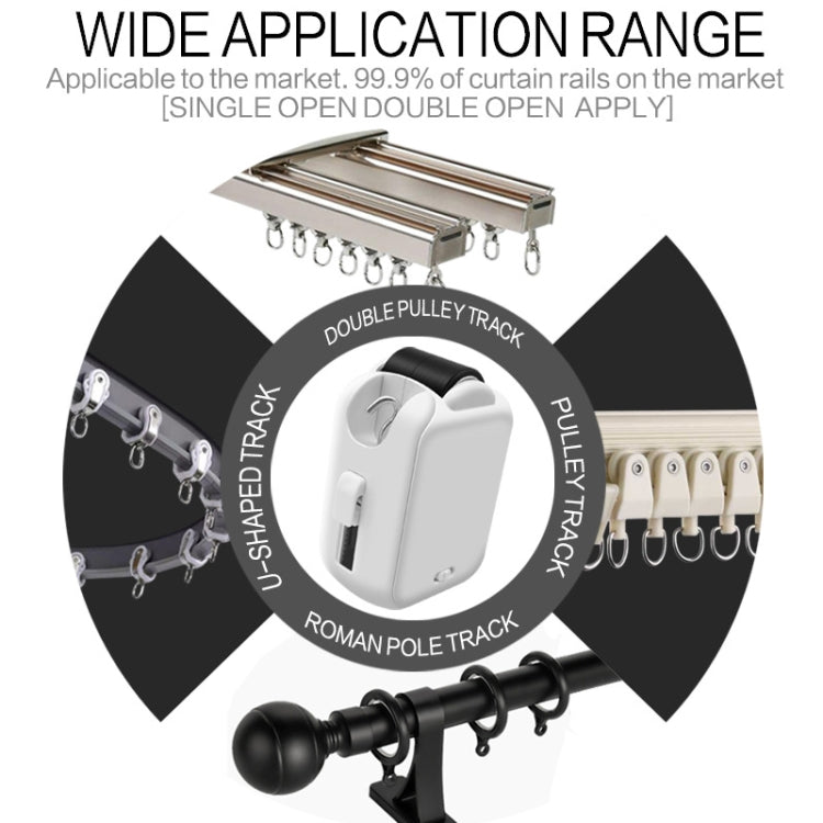 X101 Smart Home Automatic Curtain Machine With RC, Style: Track Model Single Host+Gateway - Smart Switch by PMC TechLife | Online Shopping South Africa | PMC TechLife | Buy Now Pay Later Mobicred