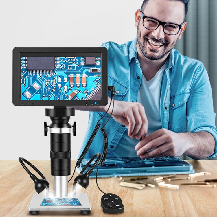 1200X 7-Inch HD Display Multifunctional Maintenance Inspection Digital Microscope(DM9-S) - free shipping - PMC TechLife - Order now!