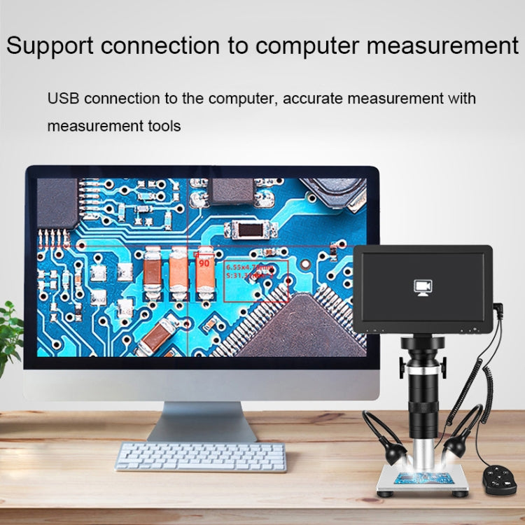 1200X 7-Inch HD Display Multifunctional Maintenance Inspection Digital Microscope(DM9-S) - free shipping - PMC TechLife - Order now!