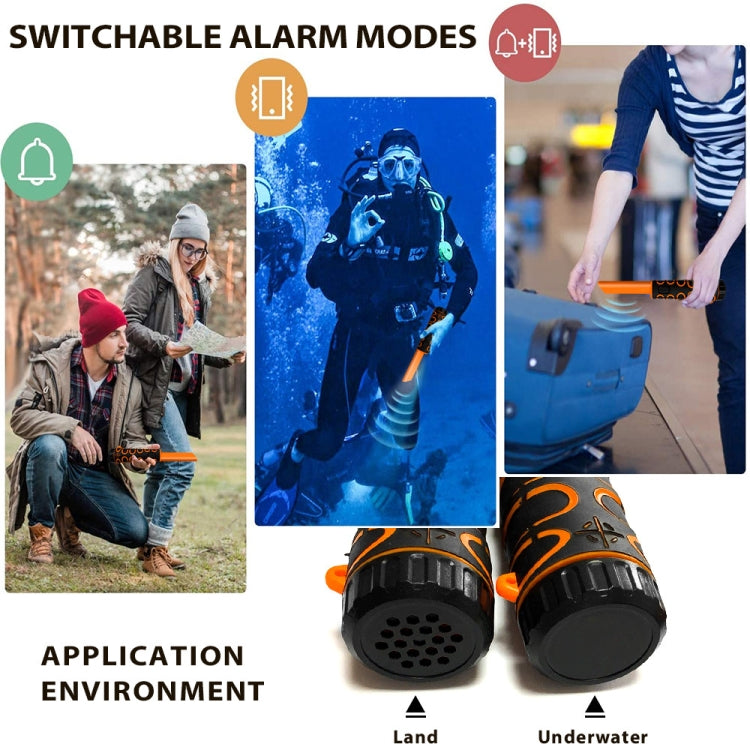 Goint IP68 Waterproof Convenience Metal Scanner High Sensitivity Underwater Metal Detector(Orange) - free shipping - PMC TechLife - Order now!