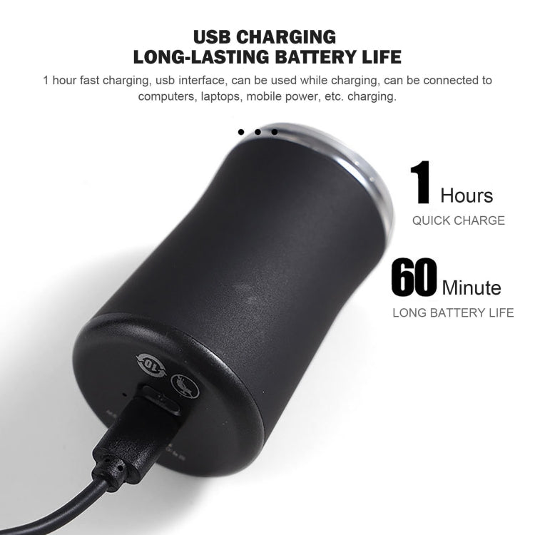 Pocket Size Washable Electric Razor USB Rechargeable Travel Shavers for Men(Green) - free shipping - PMC TechLife - Order now!