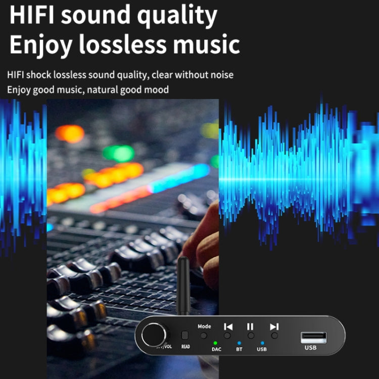 A05 Bluetooth 5.1 Optical Fiber Coaxial USB Receiver Transmitter With Remote Control - Audio Receiver Transmitter by PMC TechLife | Online Shopping South Africa | PMC TechLife