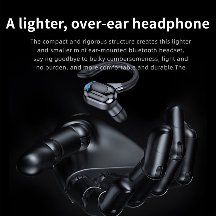 F8 Hanging Ear Stereo Wireless Bluetooth Earphones With Charging Bin(Red Double Ear) - Bluetooth Earphone by PMC TechLife | Online Shopping South Africa | PMC TechLife