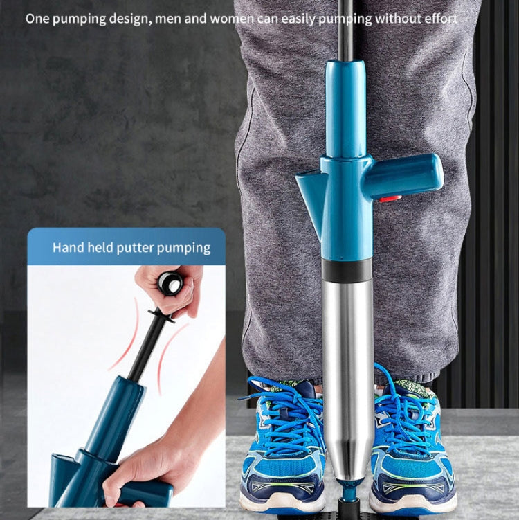 Toilet Pipe Dredger Toilet Sewer Floor Drain Clogged Household High Pressure Pneumatic Tool(Gray) - free shipping - PMC TechLife - Order now!