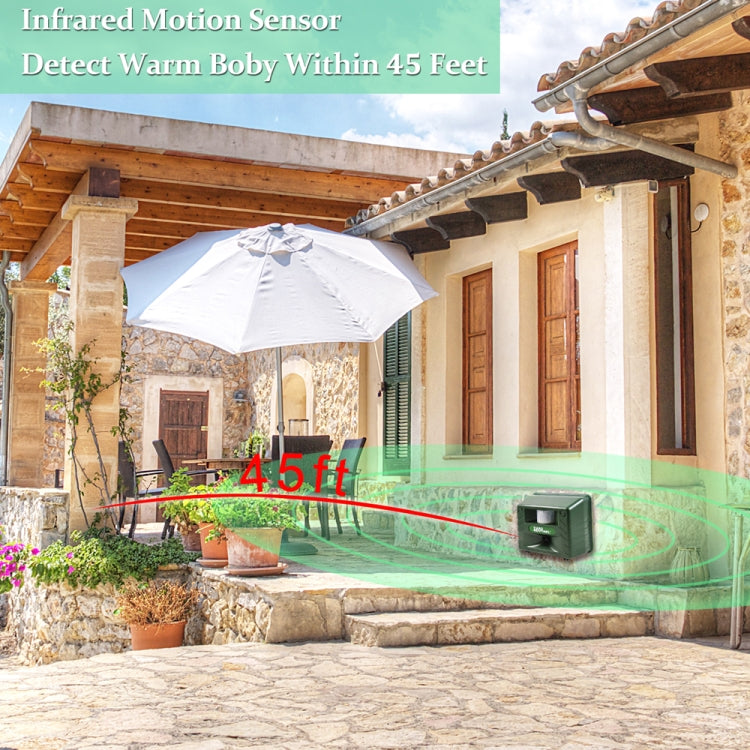 SK131 Garden Outdoor Ultrasonic Rat Repeller Snake Repelle Farm Animal Driving Device(US Plug) - Outdoor Insect Repellent by PMC TechLife | Online Shopping South Africa | PMC TechLife | Buy Now Pay Later Mobicred