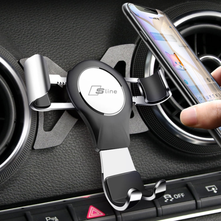 For Audi Car Strong Magnetic Phone Holder(A3/S3 Stand 1 Red) - Car Holders by PMC TechLife | Online Shopping South Africa | PMC TechLife