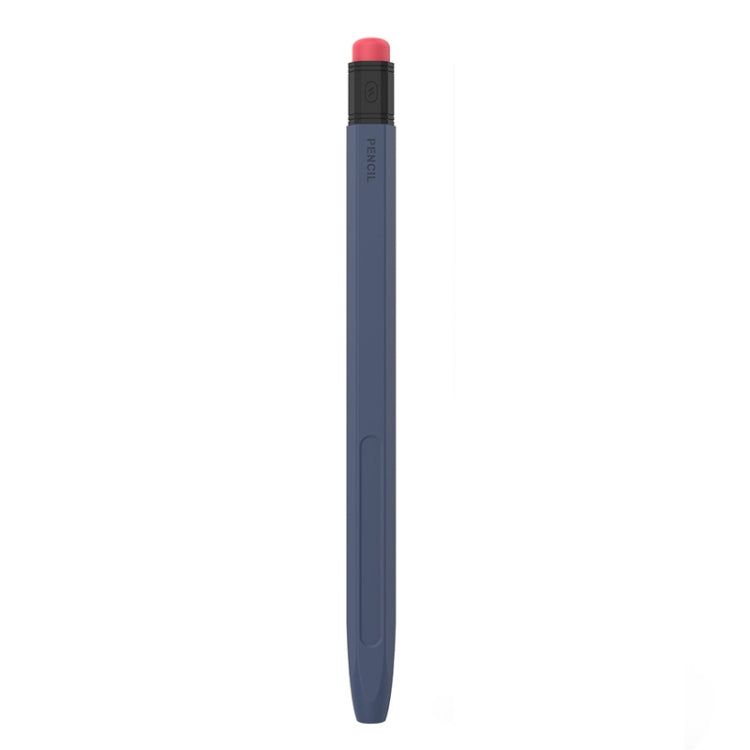 For Apple Pencil 2 AhaStyle PT180-2 Silicone Protective Case Anti-Slip And Anti-Drop Capacitive Pen Case(Midnight Blue) - free shipping - PMC TechLife - Order now!