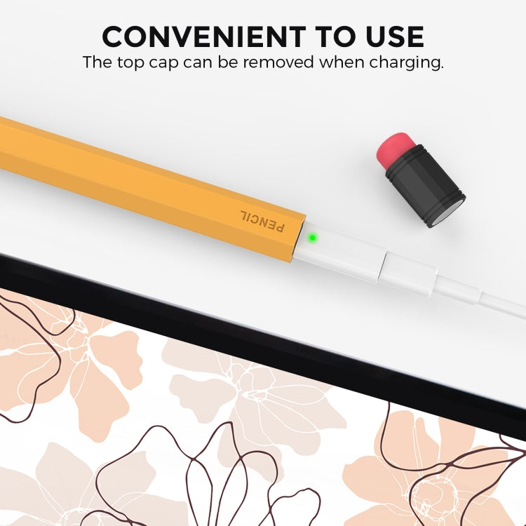 For Apple Pencil 1 AhaStyle PT180-2 Silicone Protective Case Anti-Slip And Anti-Drop Capacitive Pen Case(Sky Blue) - free shipping - PMC TechLife - Order now!