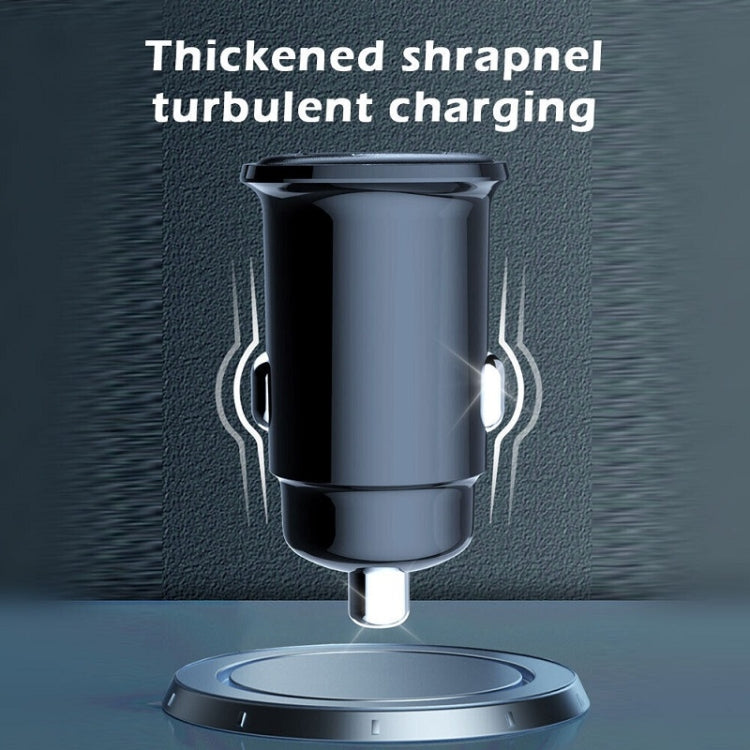 S-33 PD 30W Dual Port USB Super Fast Charge Car Charger - Cigar Socket by PMC TechLife | Online Shopping South Africa | PMC TechLife