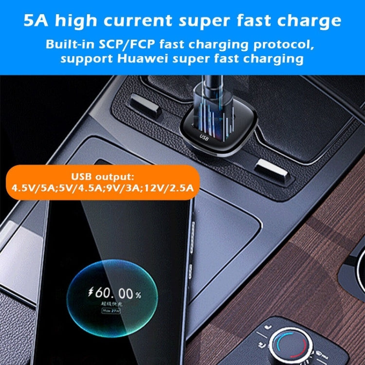 S-33 PD 30W Dual Port USB Super Fast Charge Car Charger - Cigar Socket by PMC TechLife | Online Shopping South Africa | PMC TechLife