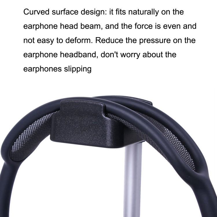 For AirPods Max Hifylux AP-HF5 Headphone Stand Mobile Phone Holder Storage Box(Black) - Anti-lost & Holder by Hifylux | Online Shopping South Africa | PMC TechLife | Buy Now Pay Later Mobicred