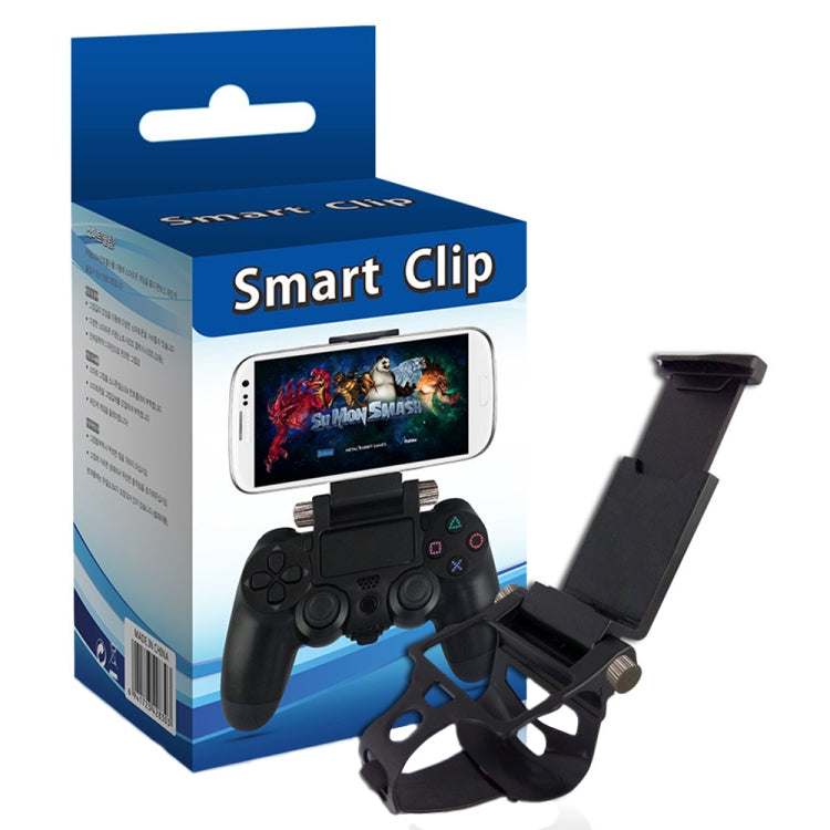 For Sony PS4 Stretchable Gamepad Folding Stand Gamepad Clip(Black) - Holder by PMC TechLife | Online Shopping South Africa | PMC TechLife