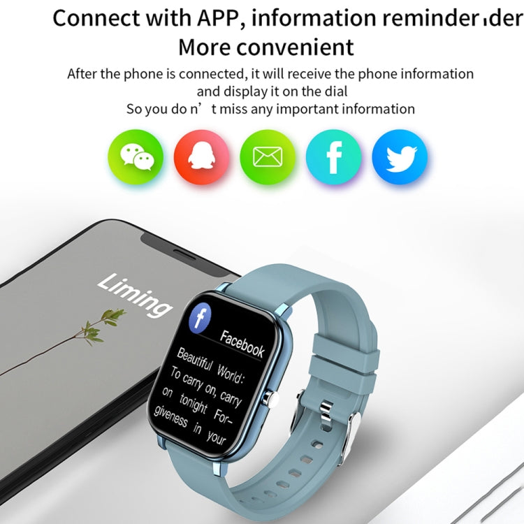 H10 1.69 inch Screen Bluetooth Call Smart Watch, Support Heart Rate/Blood Pressure/Sleep Monitoring, Color: Pink - Smart Wear by PMC TechLife | Online Shopping South Africa | PMC TechLife