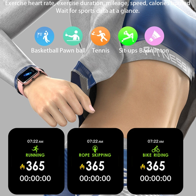 H10 1.69 inch Screen Bluetooth Call Smart Watch, Support Heart Rate/Blood Pressure/Sleep Monitoring, Color: Silver Net+Silicone - Smart Wear by PMC TechLife | Online Shopping South Africa | PMC TechLife