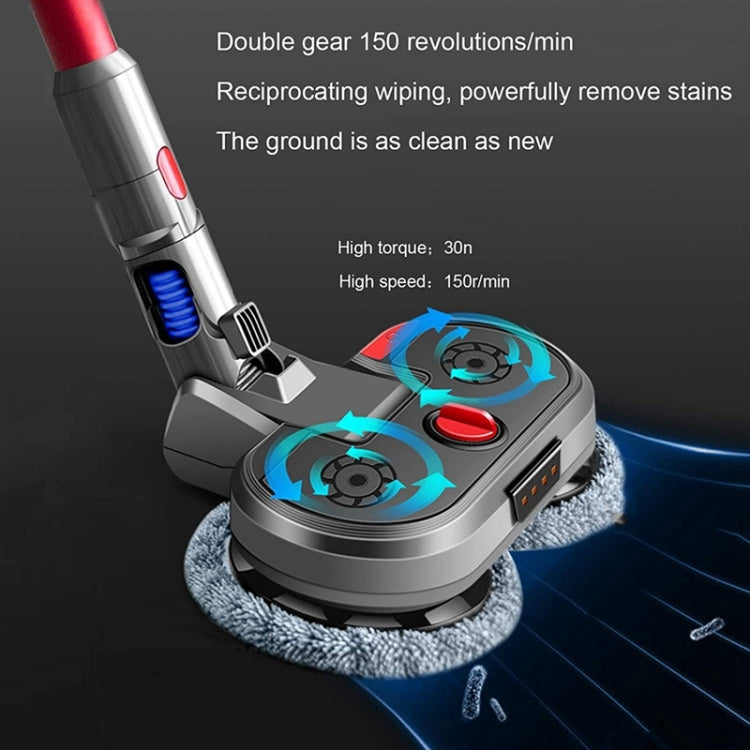 For Dyson V7 V8 V10 V11 Vacuum Cleaner Electric Mopping Head Integrated Water Tank With 6pcs Rag - free shipping - PMC TechLife - Order now!
