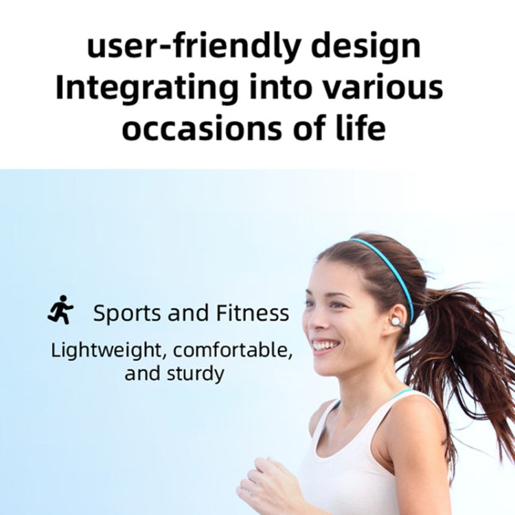 M-S8 Wireless Stereo Single Ear Clip-on Bluetooth Earphone(Black) - Bluetooth Earphone by PMC TechLife | Online Shopping South Africa | PMC TechLife