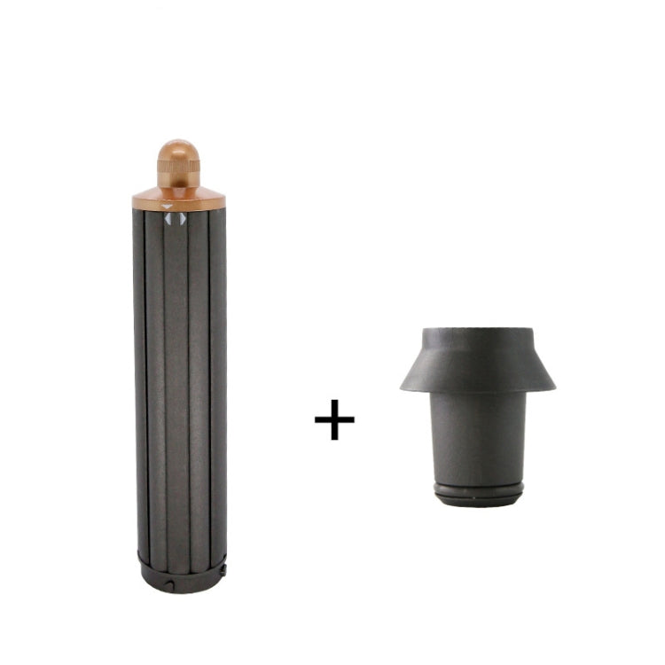 For Dyson Airwrap Hair Dryer HS01 / HS05 / HD08 18.6 x 4cm Upgraded Long Curling Barrels Nozzle With Long Adapter Golden - free shipping - PMC TechLife - Order now!