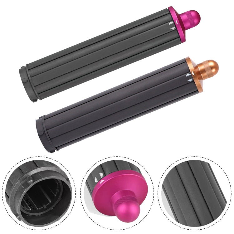 For Dyson Airwrap Hair Dryer HS01 / HS05 / HD08 18.6 x 4cm Upgraded Long Curling Barrels Nozzle With Long Adapter Golden - free shipping - PMC TechLife - Order now!