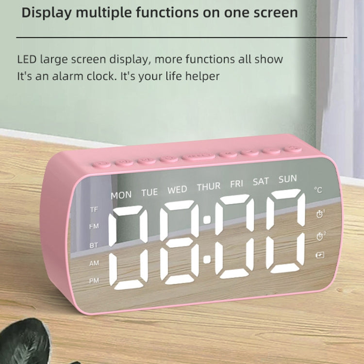 Q5 Outdoor Portable Card Bluetooth Speaker Small Clock Radio, Color: White 1400mAh - Mini Speaker by PMC TechLife | Online Shopping South Africa | PMC TechLife