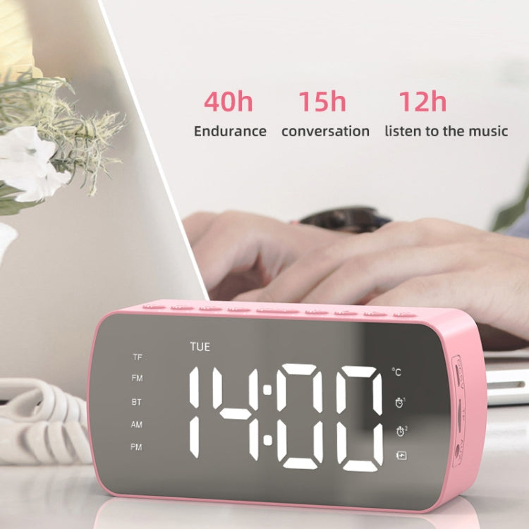 Q5 Outdoor Portable Card Bluetooth Speaker Small Clock Radio, Color: Black 1400mAh - Mini Speaker by PMC TechLife | Online Shopping South Africa | PMC TechLife