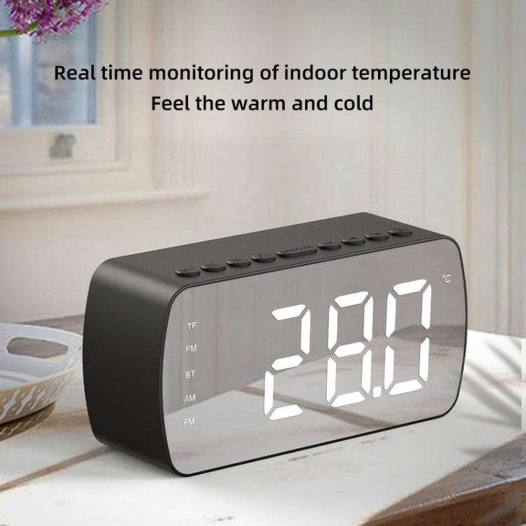 Q5 Outdoor Portable Card Bluetooth Speaker Small Clock Radio, Color: Black 1400mAh - Mini Speaker by PMC TechLife | Online Shopping South Africa | PMC TechLife