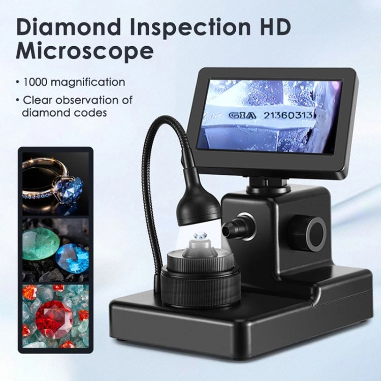 HJ1000 50-1000X 3000mAh Diamond Waist Code Microscope GIA Jewelry Waist Code Instrument - free shipping - PMC TechLife - Order now!