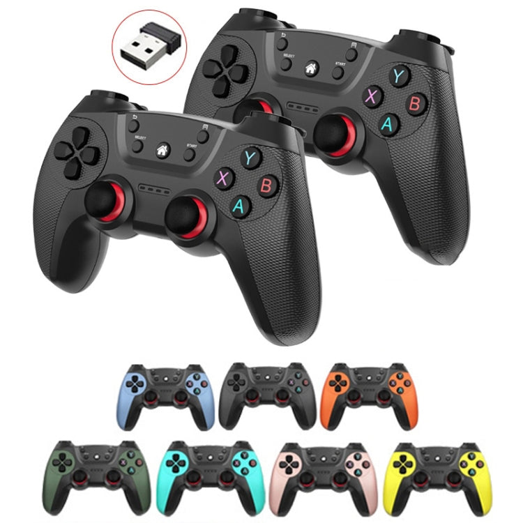 KM-029   2.4G One for Two Doubles Wireless Controller Support PC / Linux / Android / TVbox(Elegant Silver) - Gamepads by PMC TechLife | Online Shopping South Africa | PMC TechLife