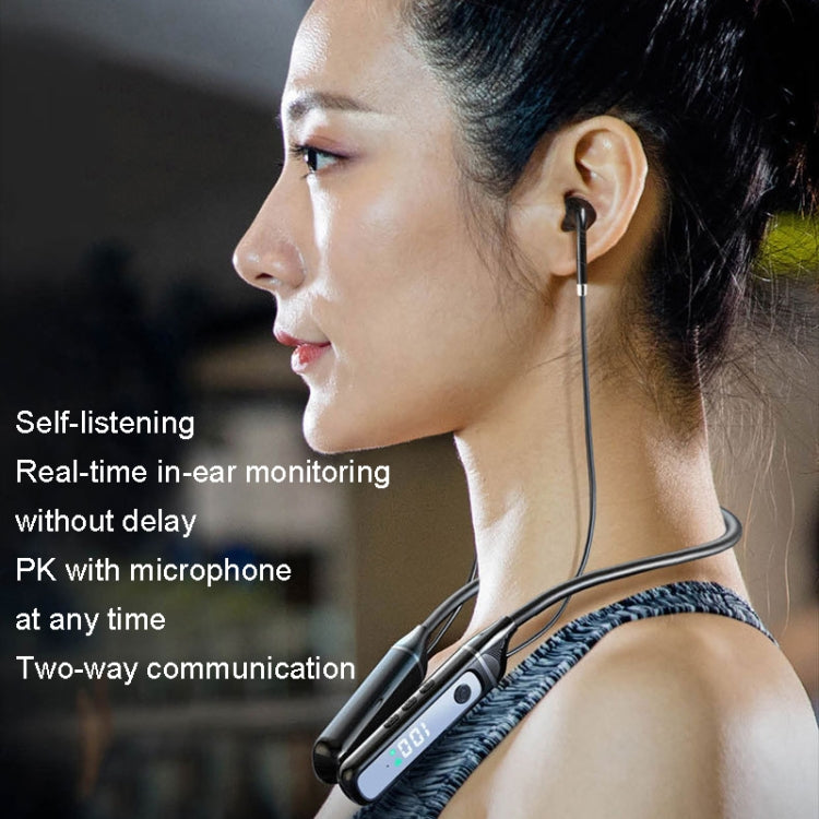 SN-537K 5.3 Bluetooth Live Earphones Built-In Sound Card Wireless Receiver Sports Earphones(White) - Bluetooth Earphone by PMC TechLife | Online Shopping South Africa | PMC TechLife